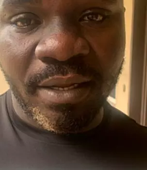 Black big man