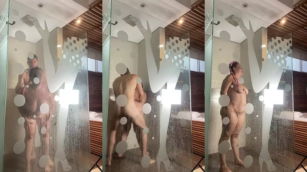 Blonde MILF Sara Gets Fucked in the Shower