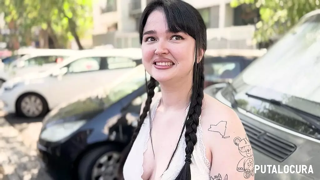 Spanish Brunette Busty Chick Sucks Boyfriend's Milk