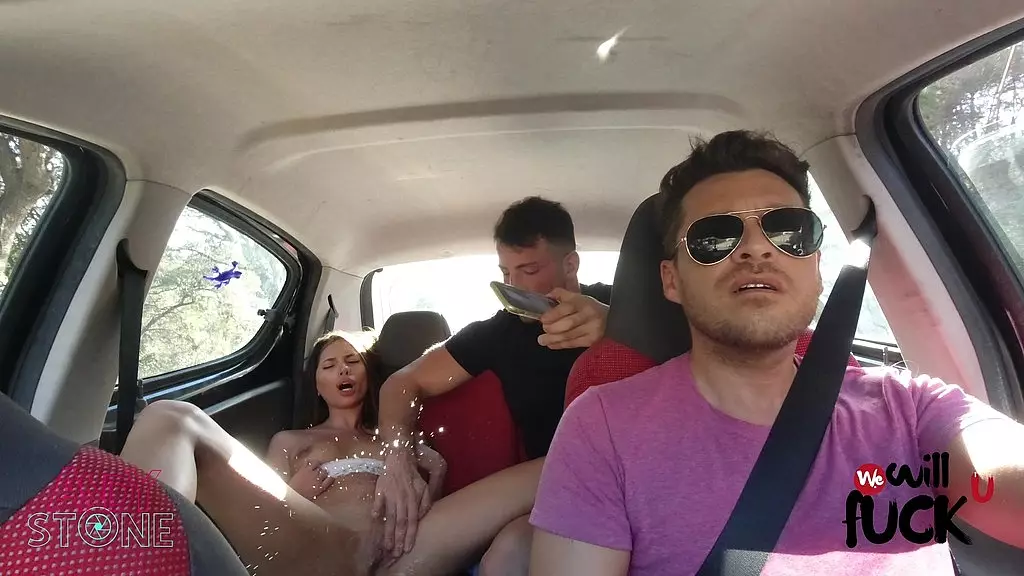 Baby Nicols Uber Gangbang with Andy Stone and Maximo Garcia