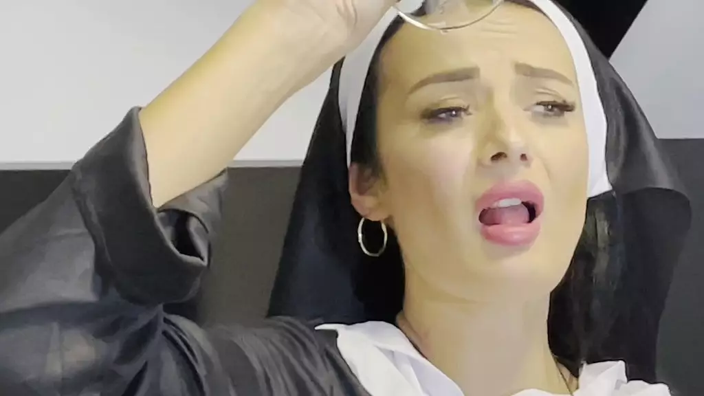 Sexy Nun Maddy Black's Anal Explosion