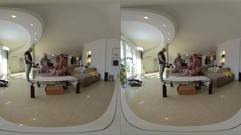 Haley Spades Gangbanged by Monster Cocks in VR