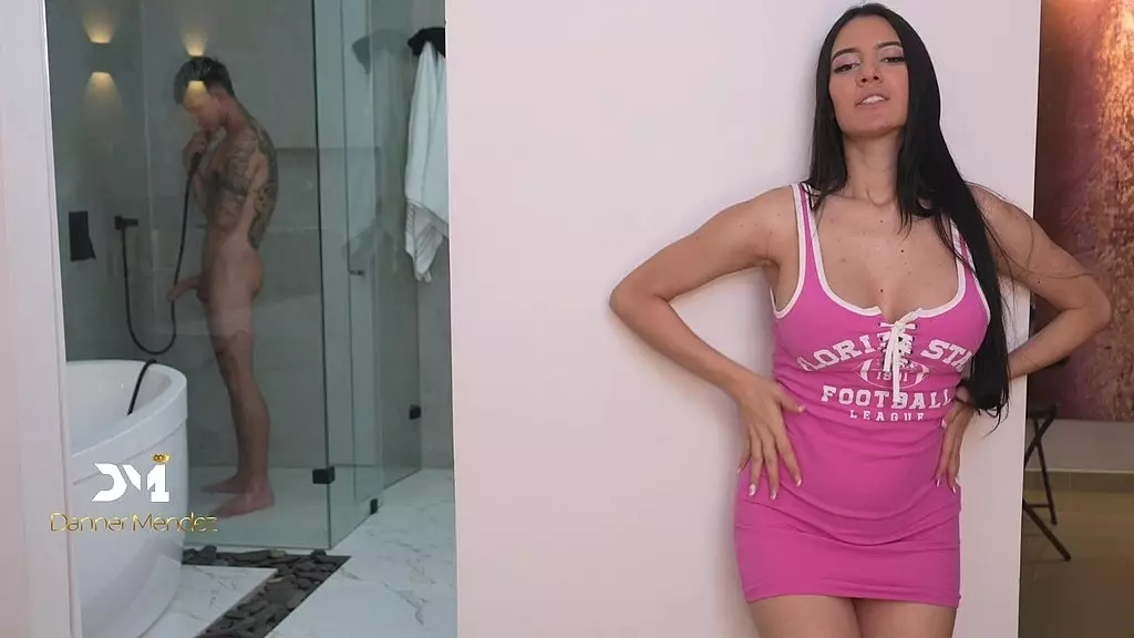 Pregnant Stepsister Spies and Gets Fucked Hard!