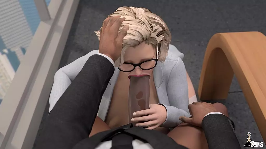 Mrs. Klein's Big Booty Reward for her New CEO