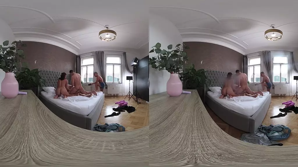 Wild Cheating Housewives VR Foursome with Kiara Love & Tiffany Blue
