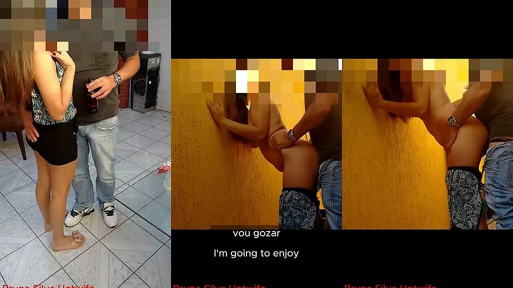 Bruna Silva Hotwife Unleashes Wild Sex After Party