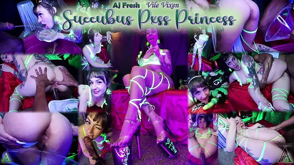 Vile X AJ Fresh: Piss Drinking Anal Princess