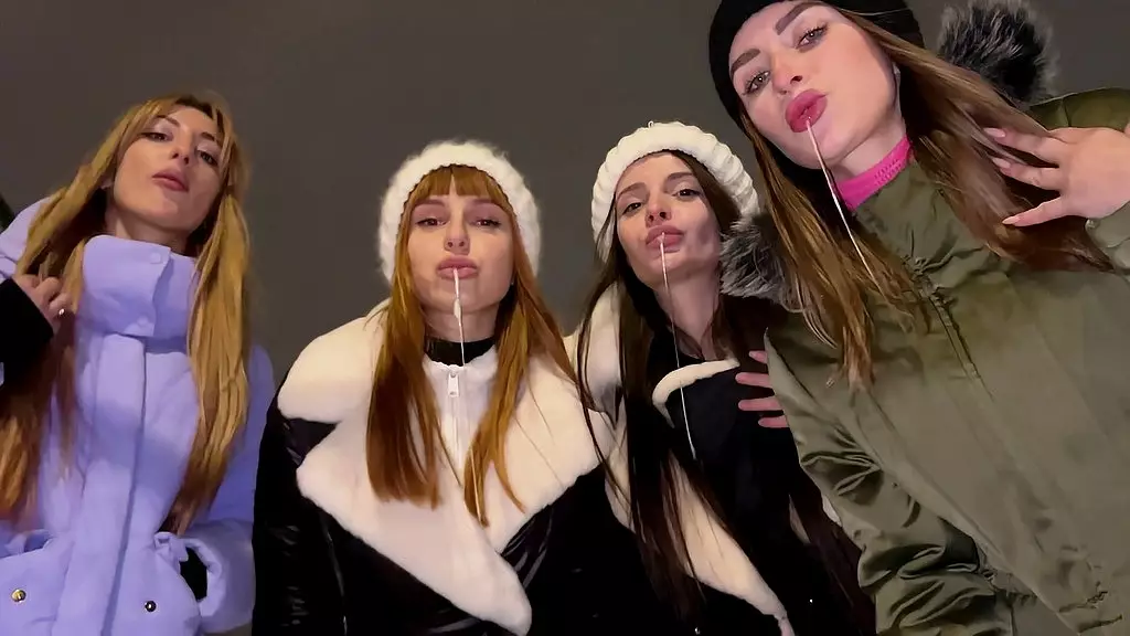 Winter Humiliation Foursome with Mistress Agma & Co.