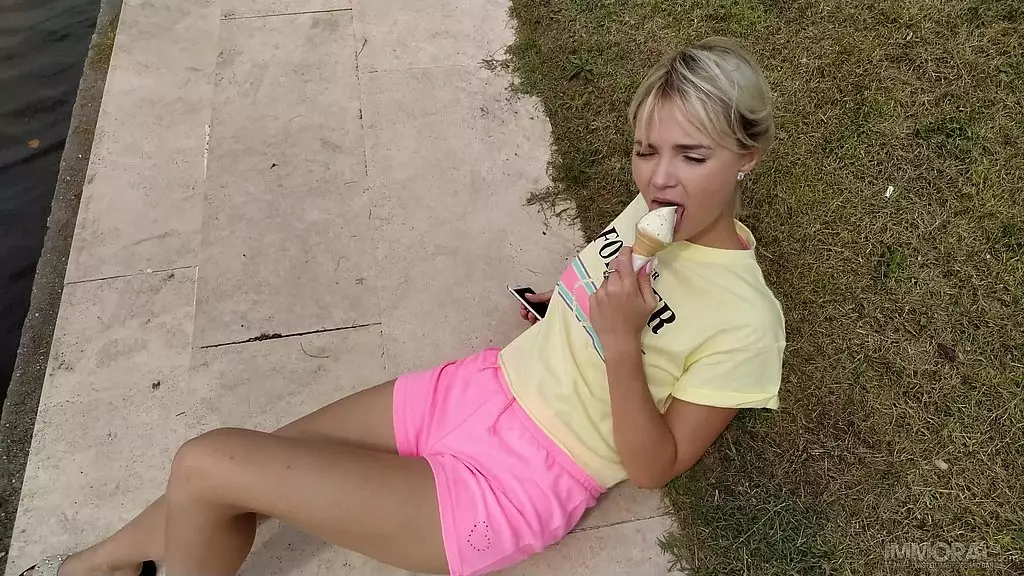 Lika Star's Blackmail Anal Creampie