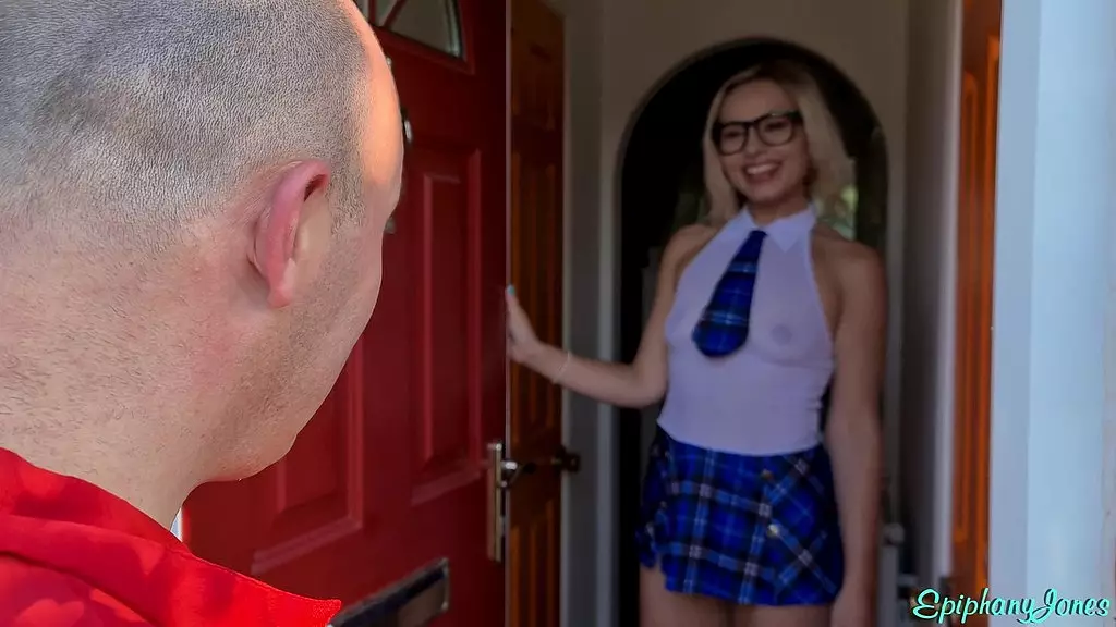 British School Girl Gets Fucked by Neighbor