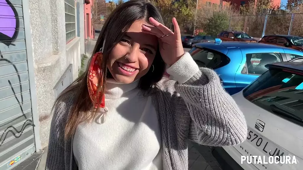 Colombian Beauty Camila Palmer Fucked Hard in the Street