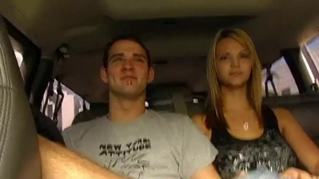 Army Stud Fucks Blonde Beauty on Bait Bus