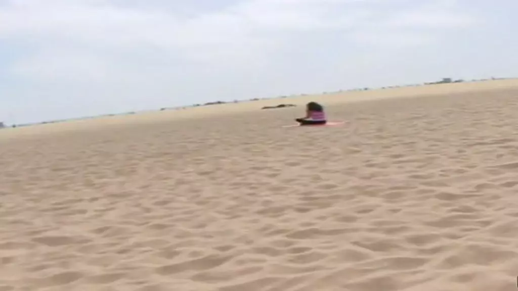 Milf India Summer's Beachside Yoga Fuck