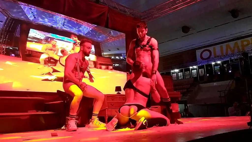 Gay Threesome Fiesta: Crunch, Kevin, and Manuel Unleash