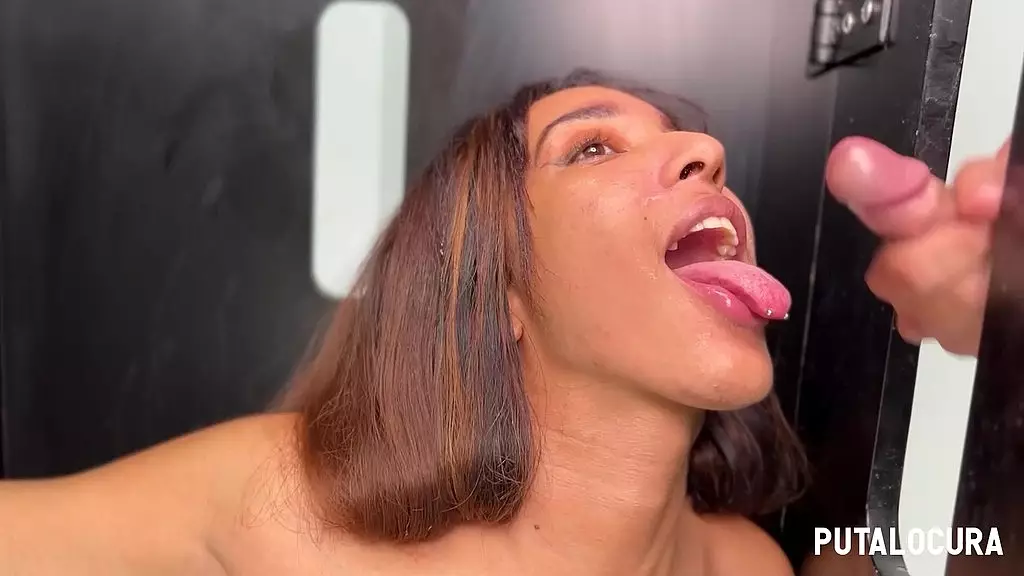 Luna BlackX's Insane Gloryhole Debut