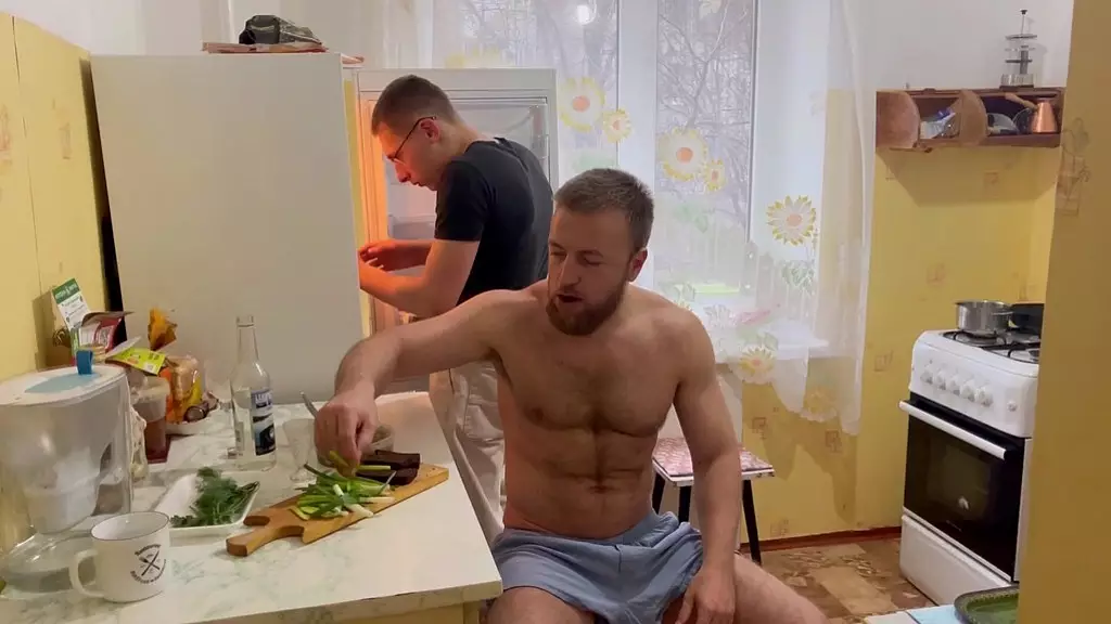Russian Stepdad's Intense Anal Lesson