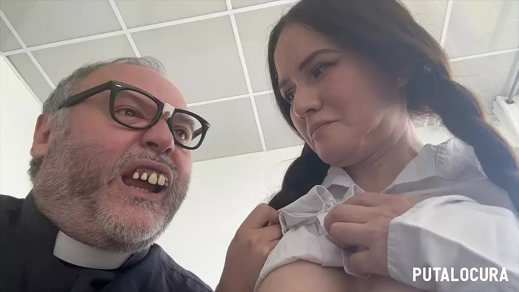 Creampie Madness: Kiara M's Naughty Convent Encounter