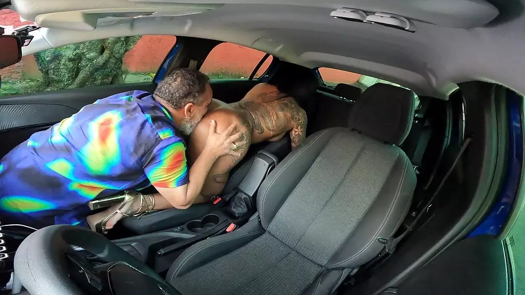 Leila Dantas Takes a Wild Ride in the Car