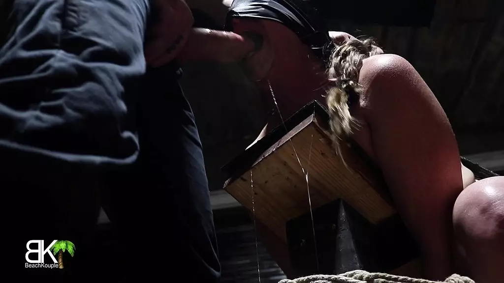 Nosey Neighbor Bound and Fucked in Dungeon