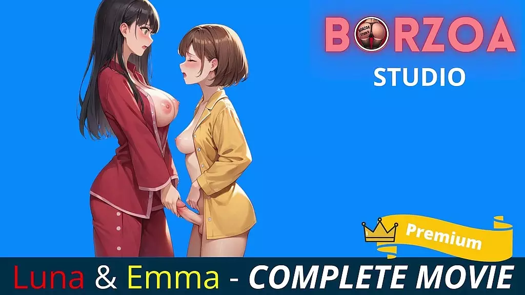 Sultry Stepsisters Luna & Emma in Anal Hentai Action