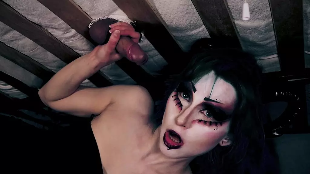 Monster Dick Suck Under the Bed!