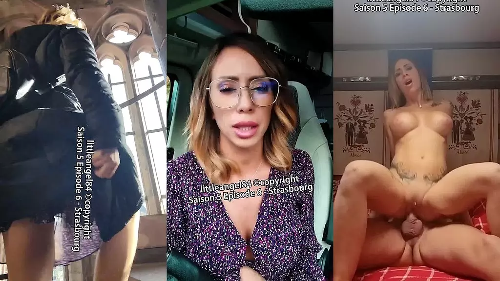 Blonde American Babe Gets Rough in Strasbourg RV