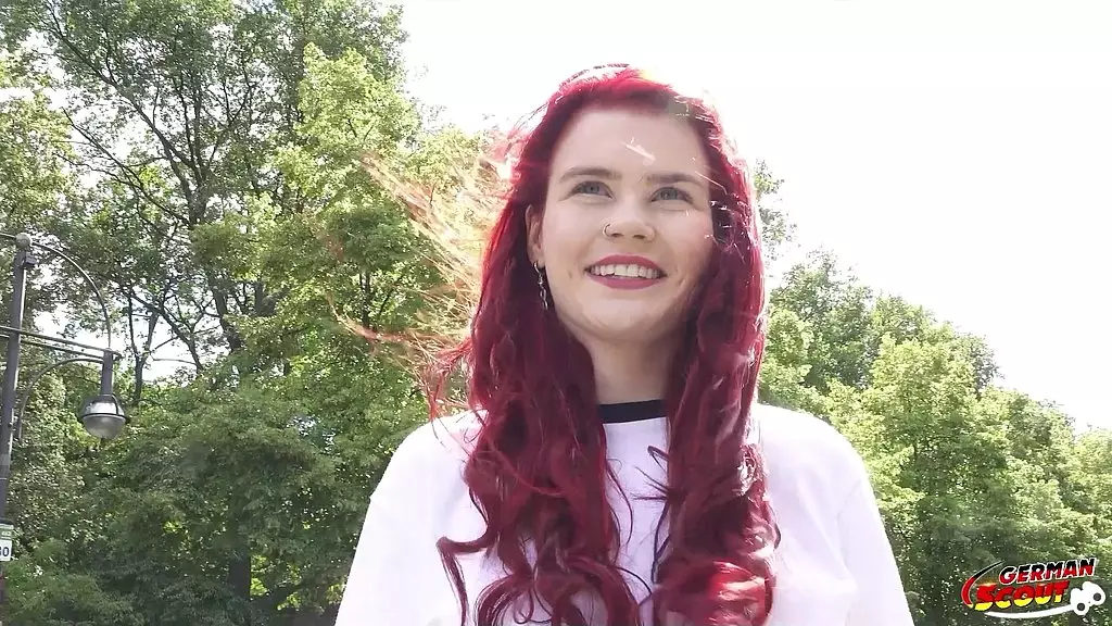 Redhead Mia May Destroys Ass in Public Anal Fuck