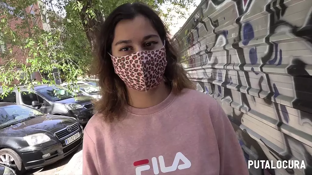 Spanish Beauty Ana Milka's Wild Street Pickup