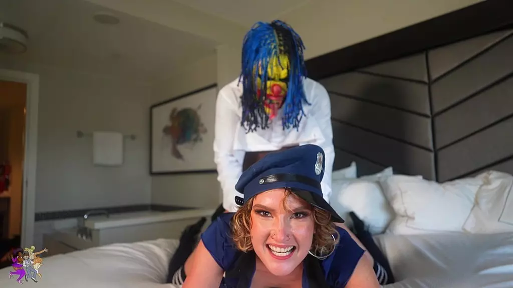 Gibby the Clown Demolishes Officer Reed's Ass
