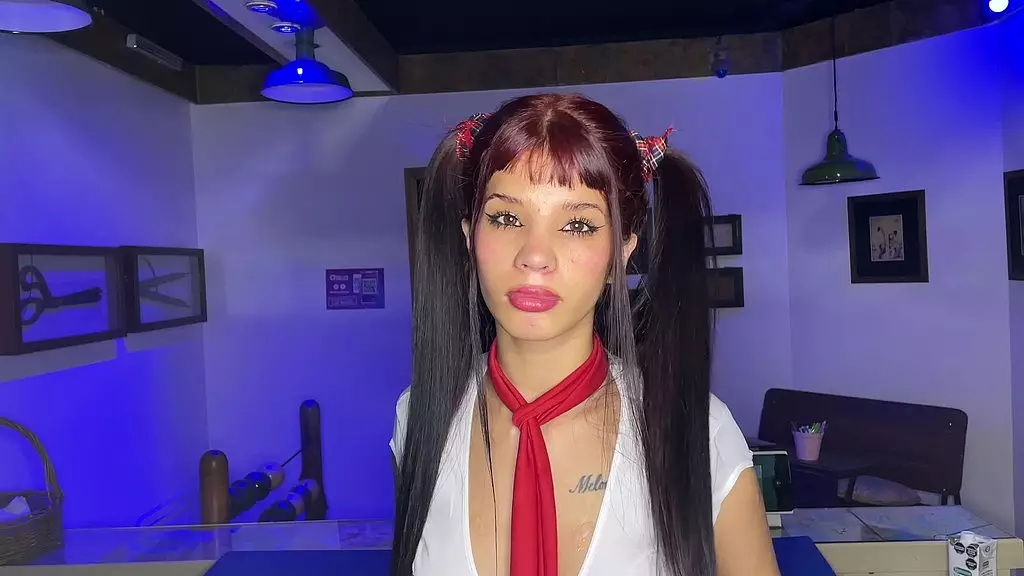 Petite Latina Teen's Sloppy Deepthroat Exam