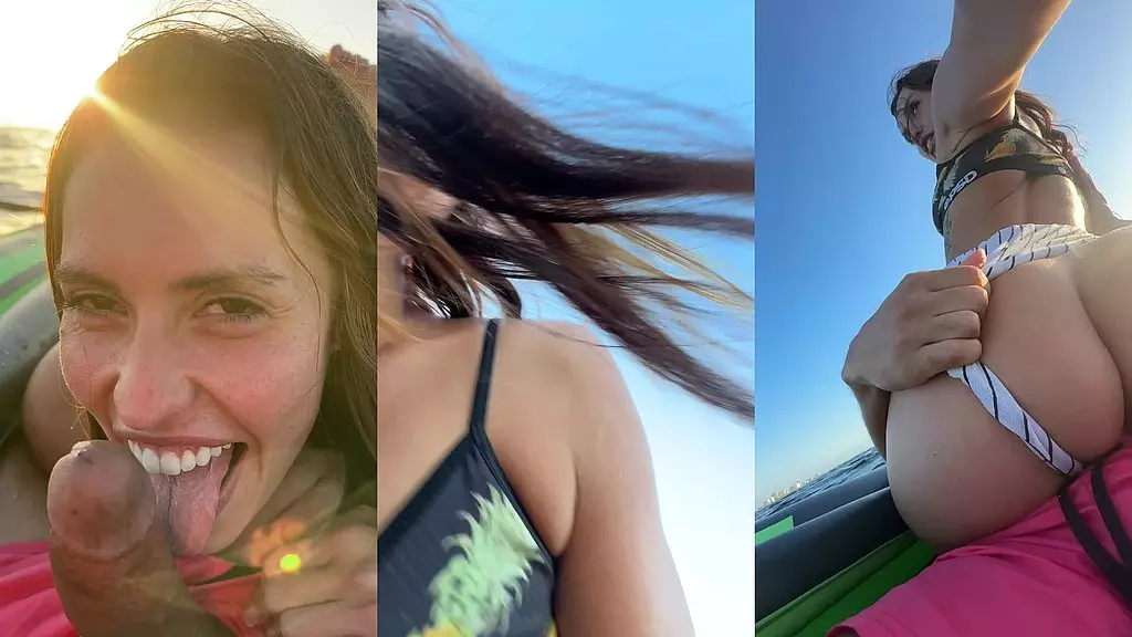 Kelsi Monroe's Wild Public Kayaking Fuck Fest