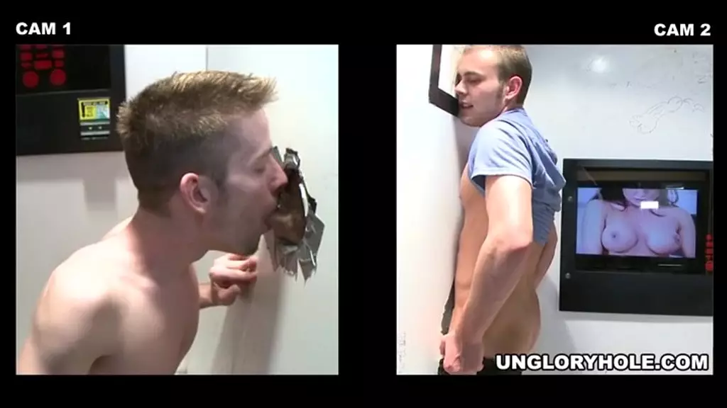 Straight Guy Tricked into Gay Gloryhole Action