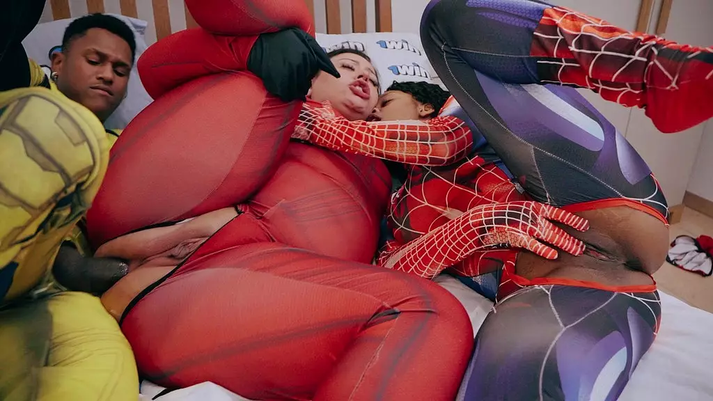 Deadpool, Wolverine & Spider Woman: Epic Anal Threesome