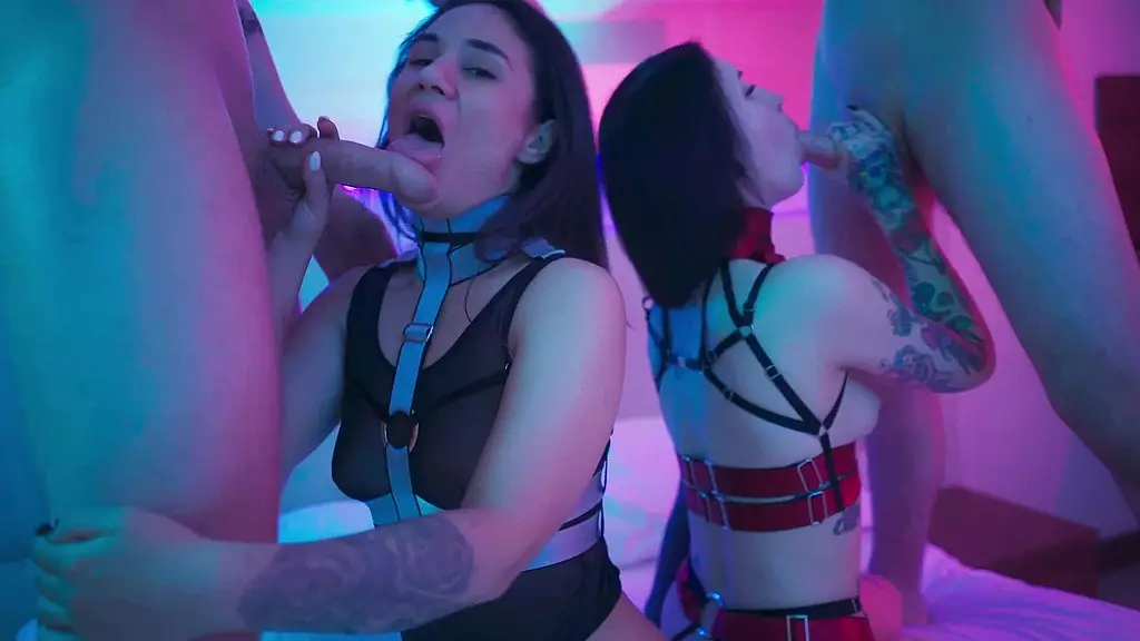 Wife Swapping Orgy with FranzCandy and Mira Wair