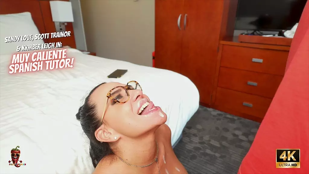 Sultry Spanish Tutor Sandy Love Teaches More Than Language