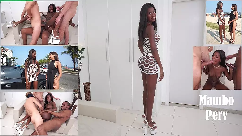 Jenny Pretinha's Perfect Tits Get Destroyed by Monster Cocks