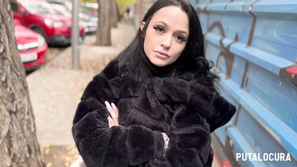 Tattooed Spanish Goth Maquiavela Caught on the Street