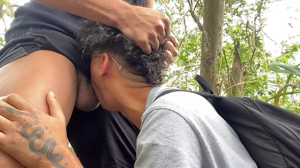 Cop Luccas Melo Fucks Vinihvst in the Woods