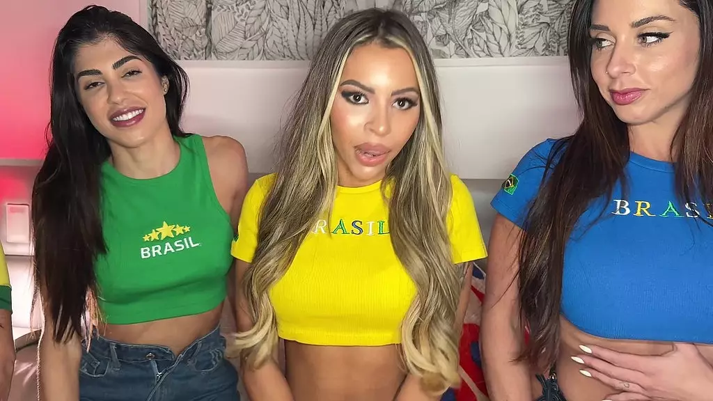 Brazilian Pornstars Unleash Hell in Massive Orgy