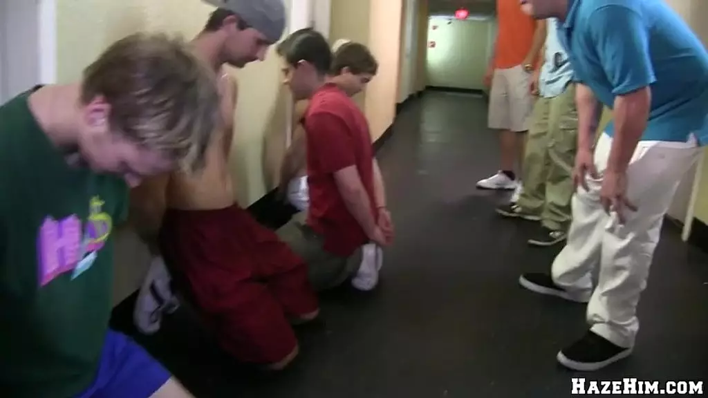 Frat Boys Unleash Brutal Hazing on Naked Pledges