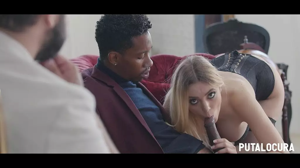 Paola Hard Takes Monster BBC in Front of Cuckold Hubby
