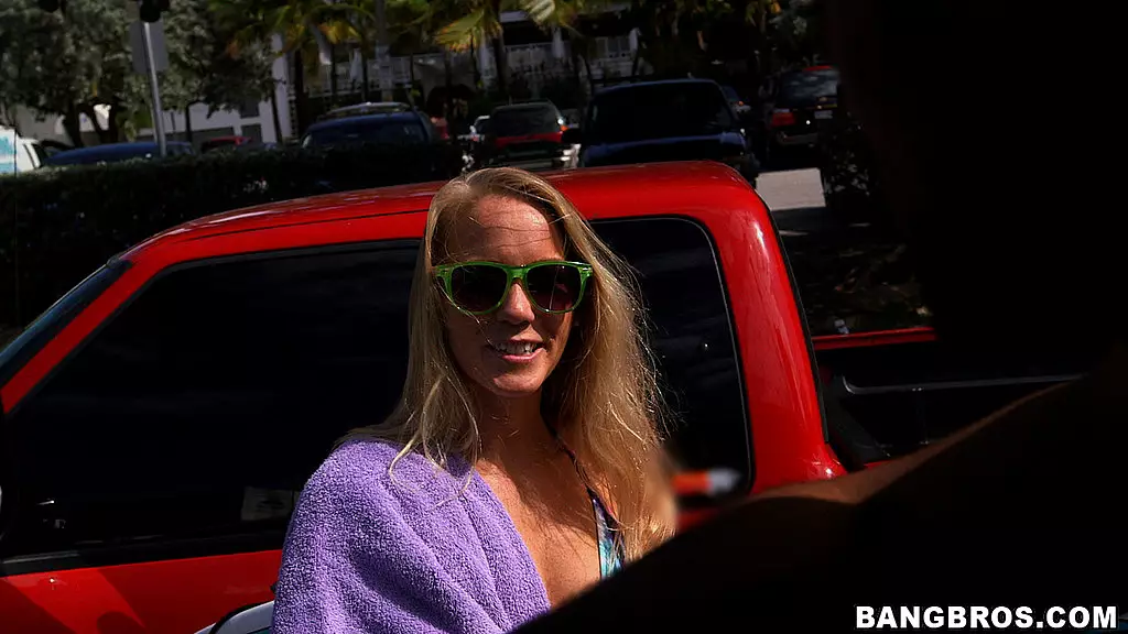 Blonde Surfer Chick Fucked Hard by BBC on Bangbus