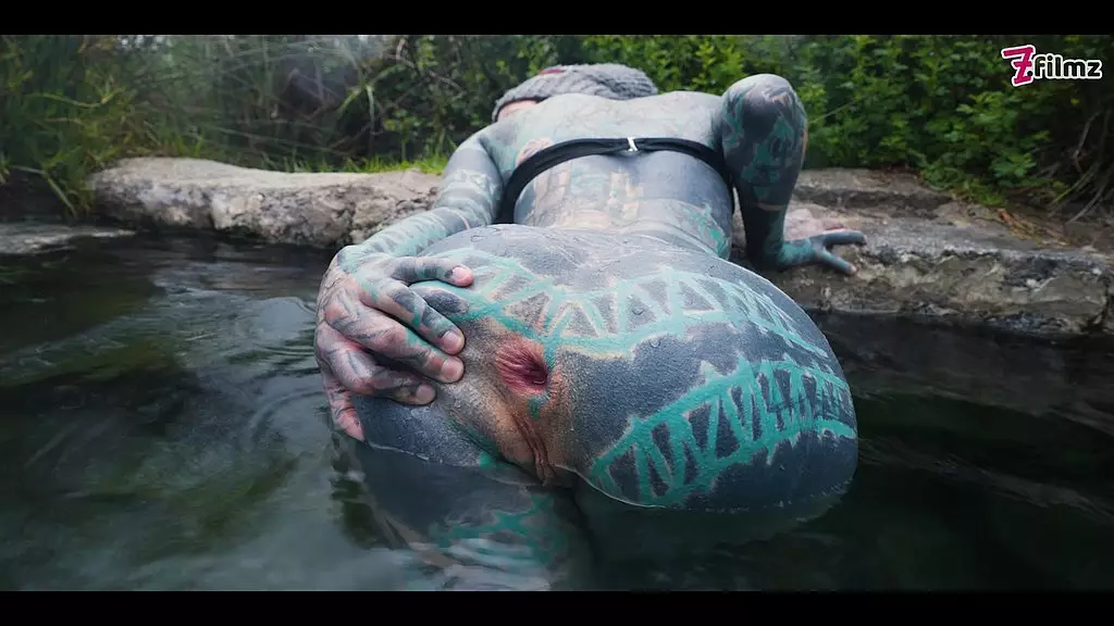 Tattooed Teen Anuskatzz Gets Anal Fucked in Public