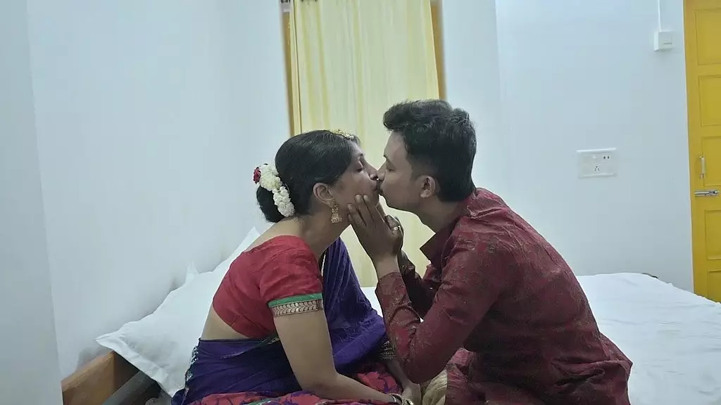 Sultry Indian Honeymooners Unleash Passion