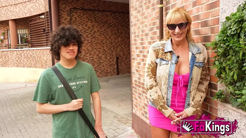 Victoria Vera Takes Young Stud's Monster Cock