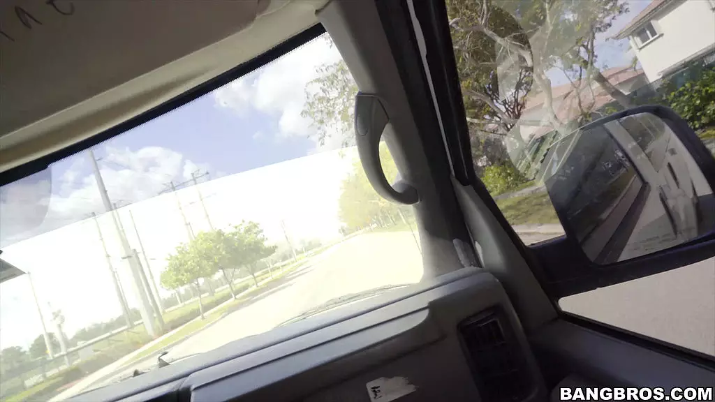Blonde Yoga Babe Rides the Bus to Orgasm