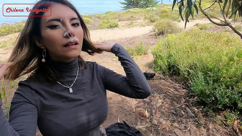 Latina Bombshell's Public Beach Fuck