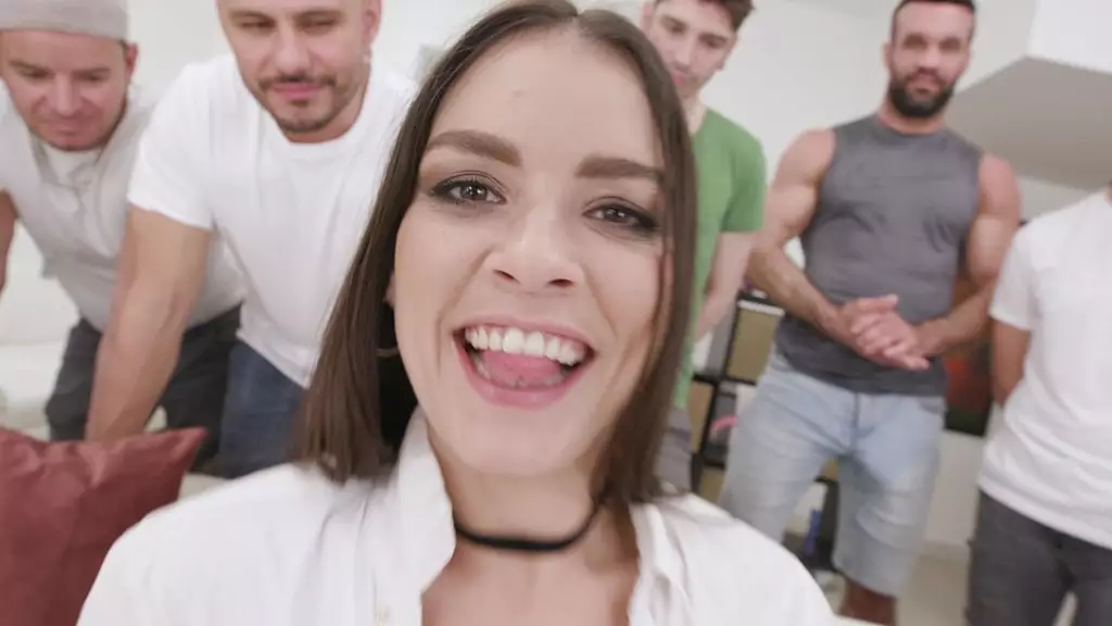 Yessica Bunny's Rough 4on1 Anal Creampie Debauchery