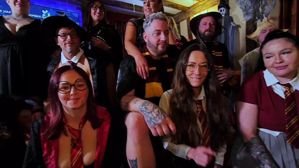 Hogwarts Orgy: Dumbledong's Dark Arts Class