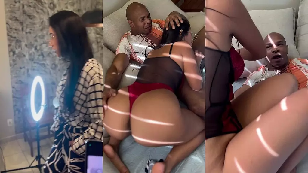 Lesbian Milf Karen Khalifa Pays Rent with Her Pussy